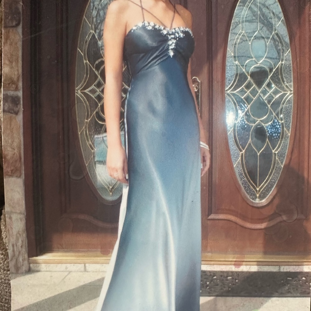 Silver Prom Dress